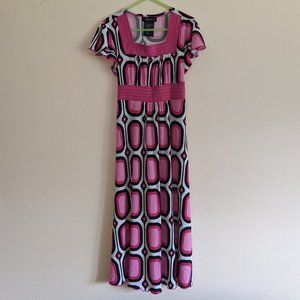 Vintage Y2K Geometric Dress